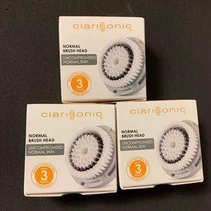 3 Clarisonic Normal Brush Heads
NIB